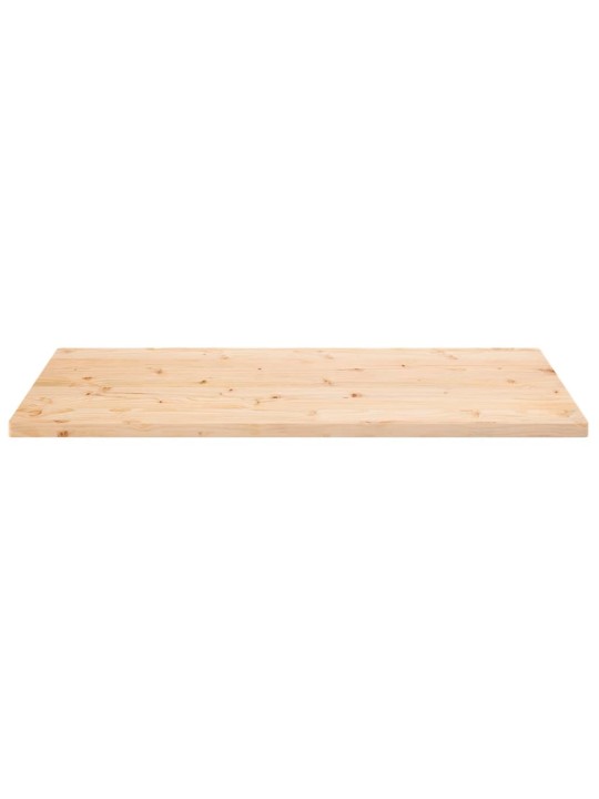 Stolní deska 100 x 60 x 2,5 cm masivní borové dřevo obdélníková