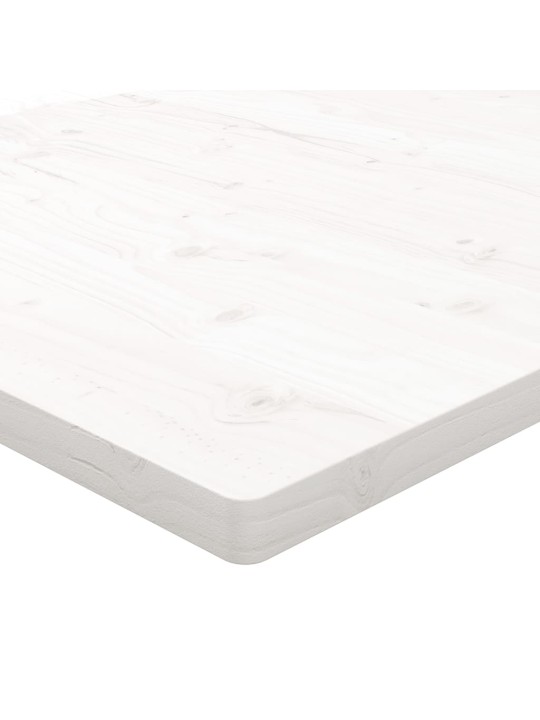 Deska psacího stolu bílá 110 x 60 x 2,5 cm masivní borové dřevo