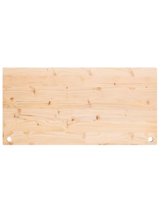 Deska psacího stolu 110 x 60 x 2,5 cm masivní borové dřevo