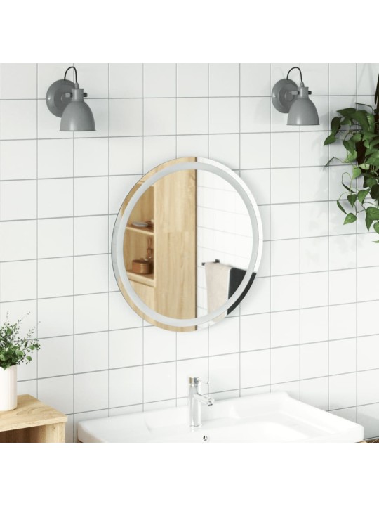 Koupelnové LED zrcadlo 60 cm kulaté