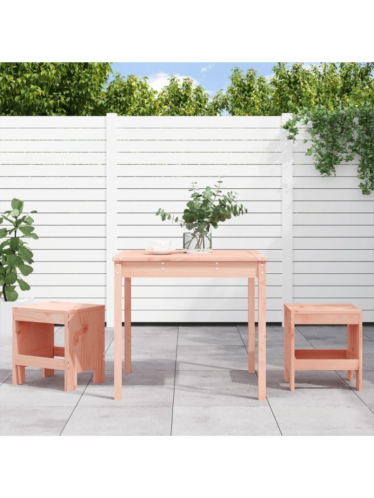 3dílný zahradní bistro set masivní dřevo douglasky