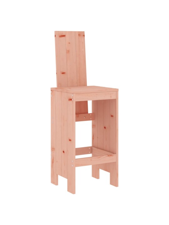 9dílný zahradní barový set masivní dřevo douglasky