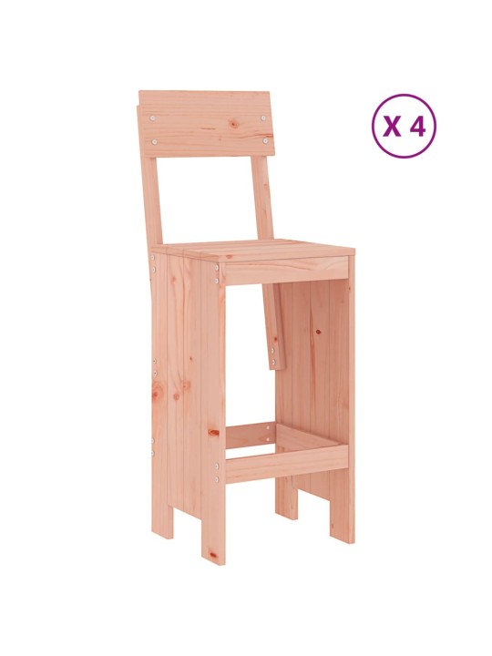 5dílný zahradní barový set masivní dřevo douglasky