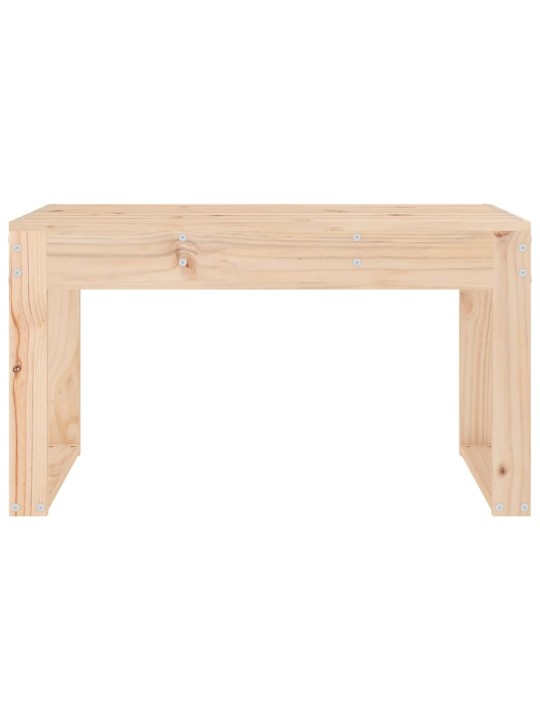 Zahradní lavice 80 x 38 x 45 cm masivní borové dřevo