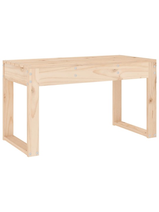 Zahradní lavice 80 x 38 x 45 cm masivní borové dřevo