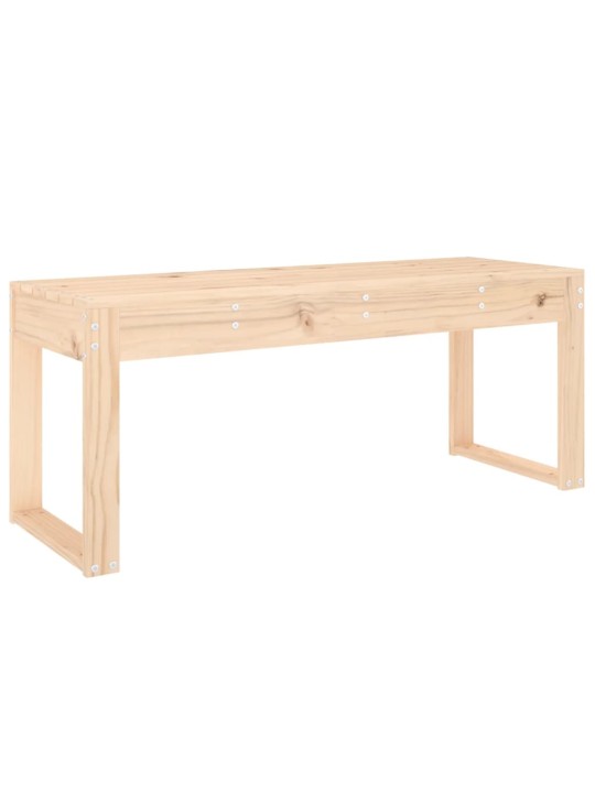 Zahradní lavice 110 x 38 x 45 cm masivní borové dřevo