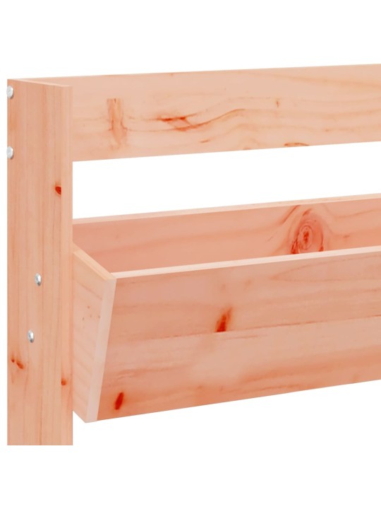 Nástěnný truhlík 3patrový 60 x 18,5 x 110 cm masivní douglaska