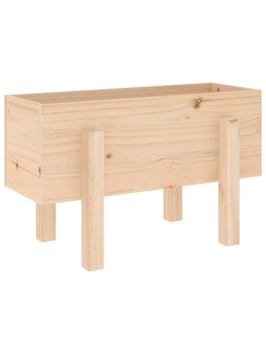 Zahradní truhlík 62 x 30 x 38 cm masivní borové dřevo