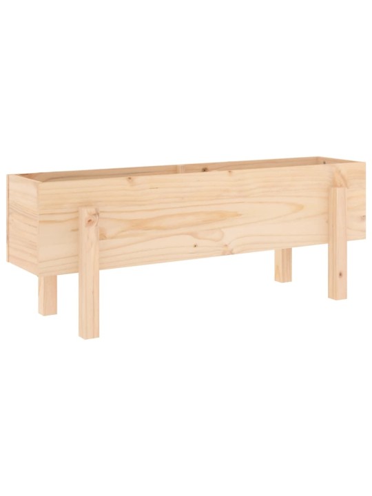 Zahradní vyvýšený záhon 101 x 30 x 38 cm masivní borové dřevo