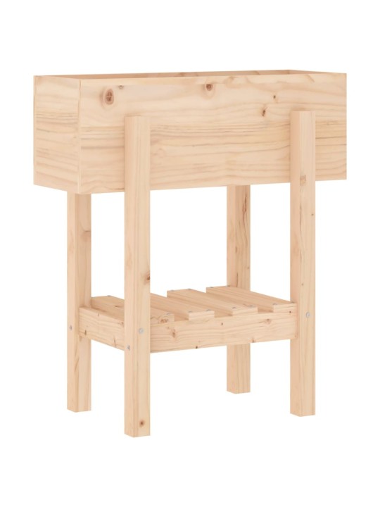 Zahradní truhlík 62 x 30 x 69 cm masivní borové dřevo