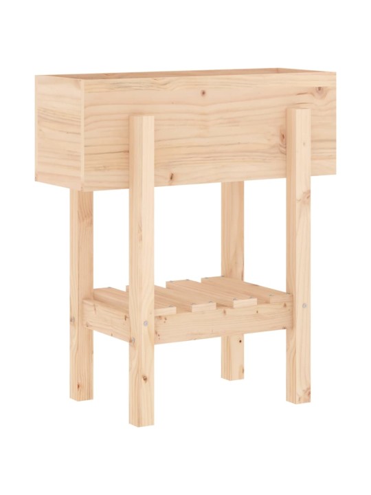 Zahradní truhlík 62 x 30 x 69 cm masivní borové dřevo