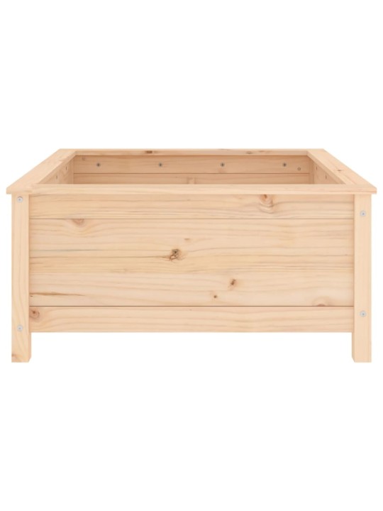 Zahradní truhlík 82,5 x 82,5 x 39 cm masivní borové dřevo
