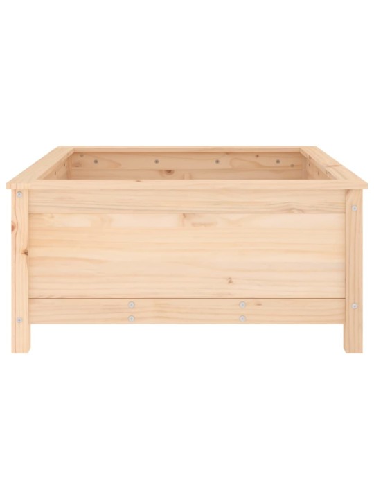 Zahradní truhlík 82,5 x 82,5 x 39 cm masivní borové dřevo