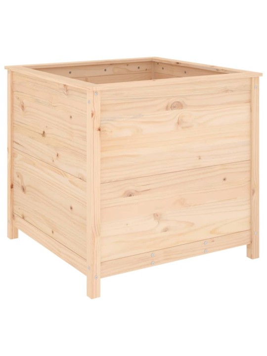 Zahradní truhlík 82,5 x 82,5 x 78 cm masivní borové dřevo