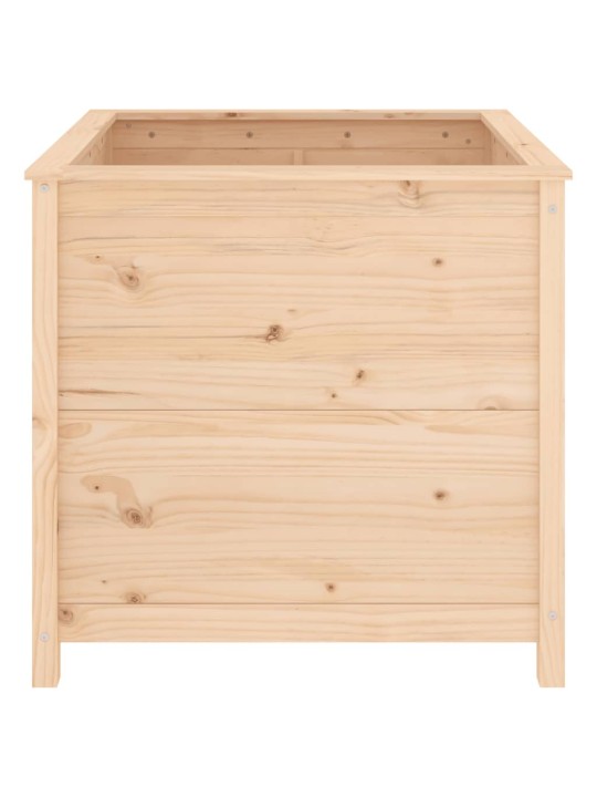 Zahradní truhlík 82,5 x 82,5 x 78 cm masivní borové dřevo
