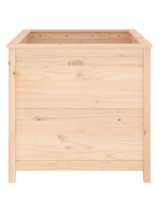 Zahradní truhlík 82,5 x 82,5 x 78 cm masivní borové dřevo
