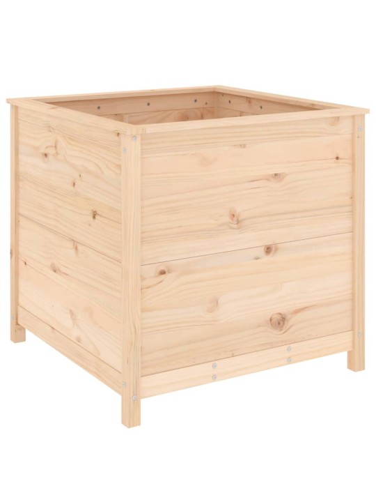 Zahradní truhlík 82,5 x 82,5 x 78 cm masivní borové dřevo