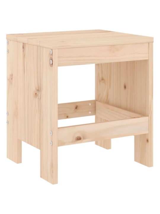 Zahradní stoličky 2 ks 40 x 36 x 45 cm masivní borové dřevo