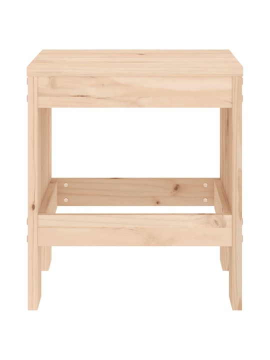 Zahradní stoličky 2 ks 40 x 36 x 45 cm masivní borové dřevo
