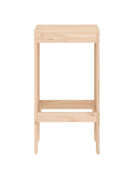 Barové stoličky 2 ks 40 x 36 x 75 cm masivní borové dřevo