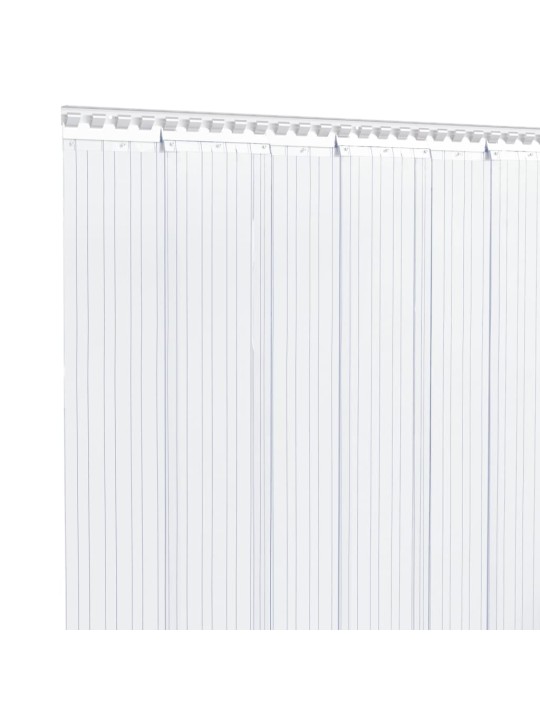 Závěs do dveří průhledný 200 mm x 1,6 mm 25 m PVC