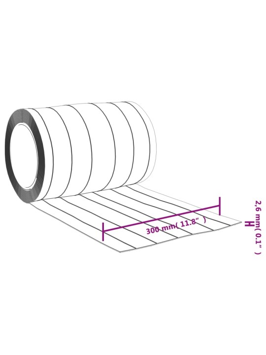 Závěs do dveří průhledný 300 mm x 2,6 mm 25 m PVC