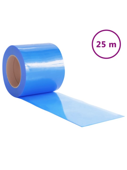 Závěs do dveří modrý 200 mm x 1,6 mm 25 m PVC