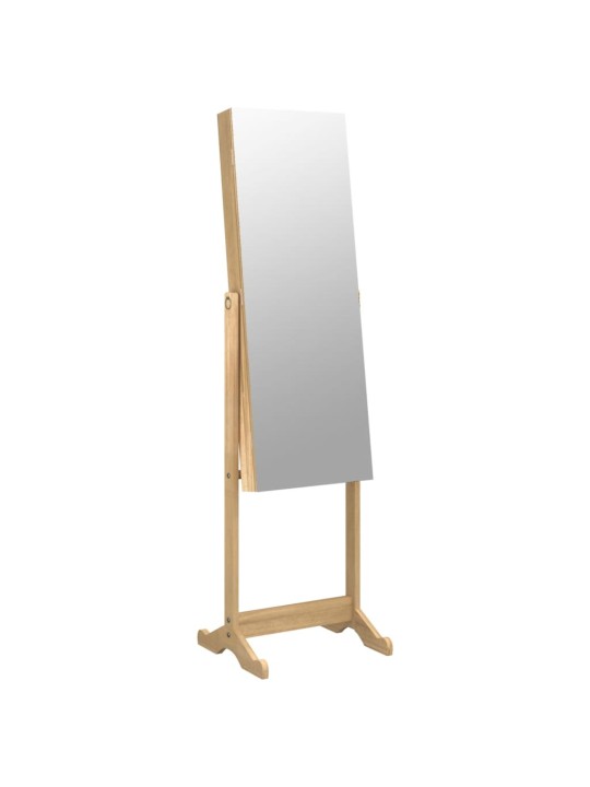 Zrcadlová šperkovnice volně stojící 42 x 38 x 152 cm
