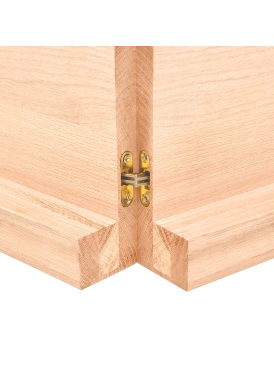 Stolní deska 120x40x(2-6)cm neošetřený masivní dřevo živá hrana