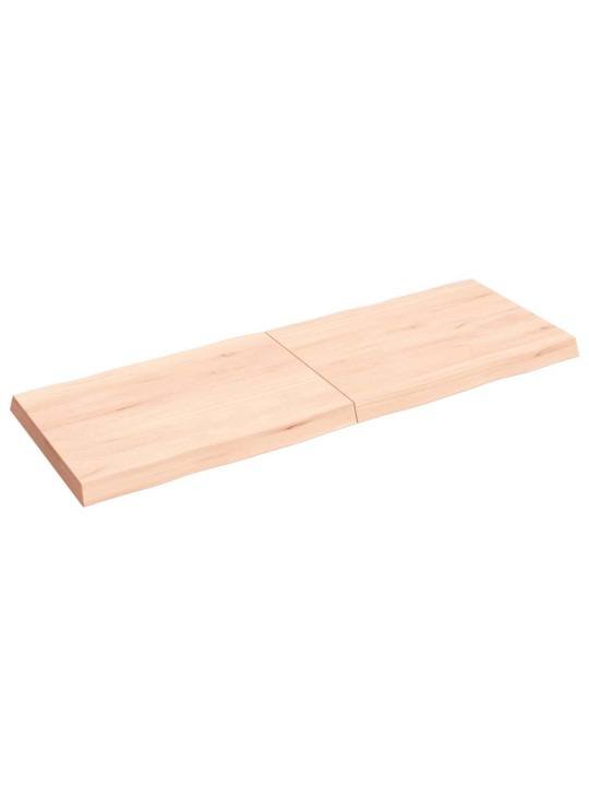 Stolní deska 100x50x(2-6)cm neošetřený masivní dřevo živá hrana