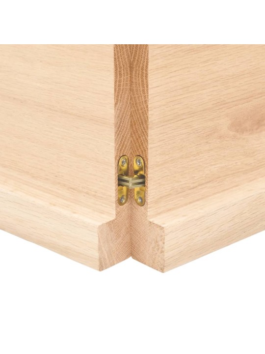 Stolní deska 160x60x(2-4)cm neošetřený masivní dřevo živá hrana