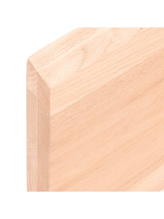 Stolní deska 180x50x(2-4)cm neošetřený masivní dřevo živá hrana