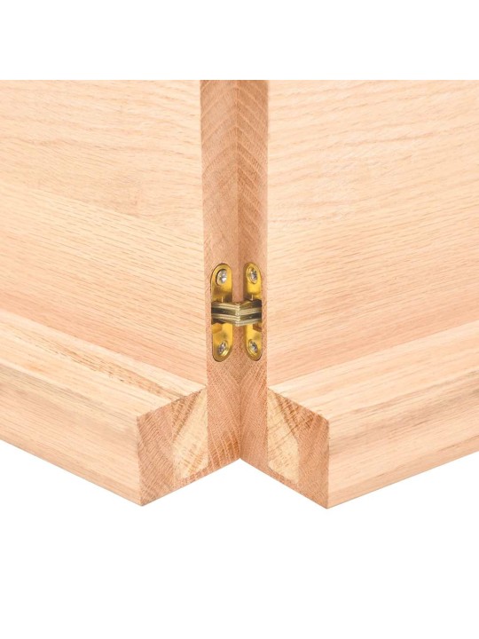 Stolní deska 180x50x(2-6)cm neošetřený masivní dřevo živá hrana