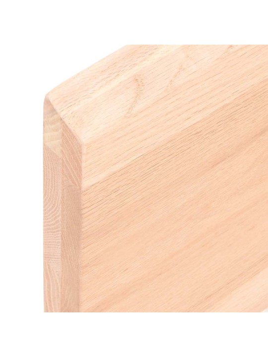 Stolní deska 200x40x(2-4)cm neošetřený masivní dřevo živá hrana