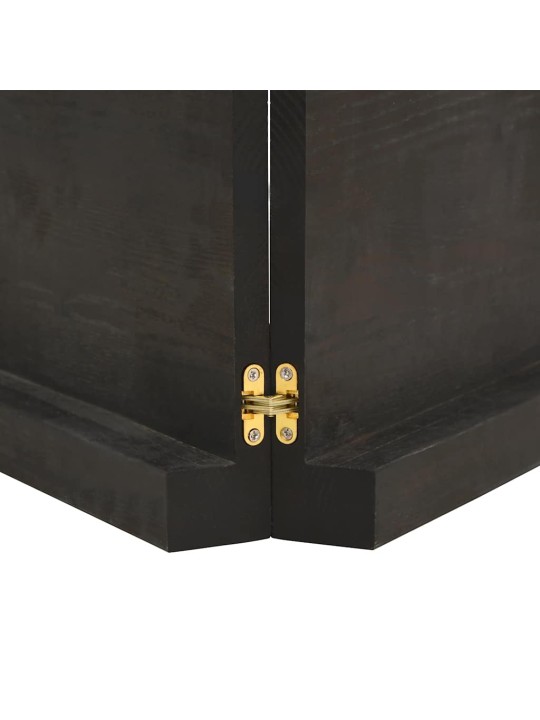 Stolní deska tmavě hnědá 220x60x(2-6)cm ošetřený dub živá hrana