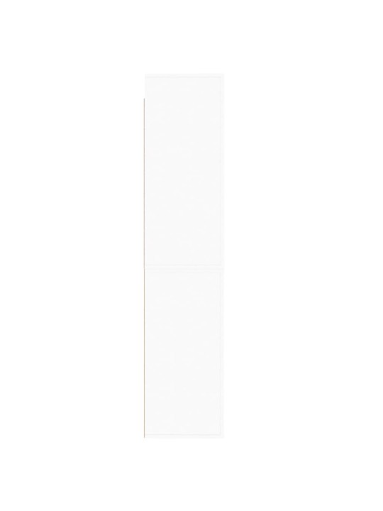 Skříň highboard bílá kompozitní dřevo