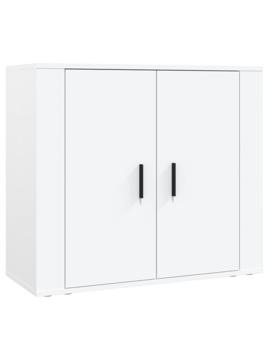 Skříň highboard bílá kompozitní dřevo