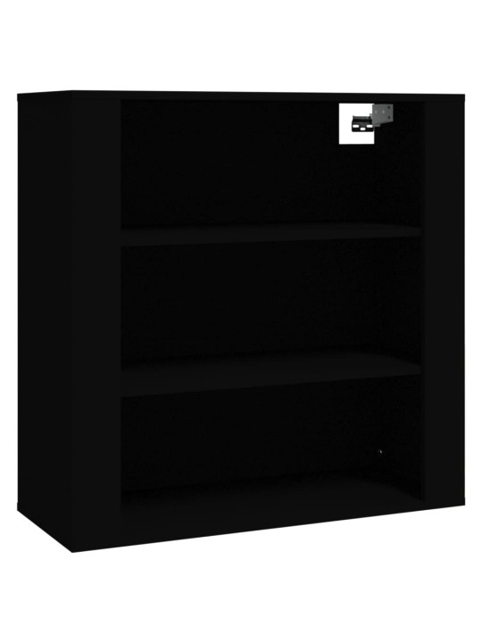 Skříň highboard černá kompozitní dřevo