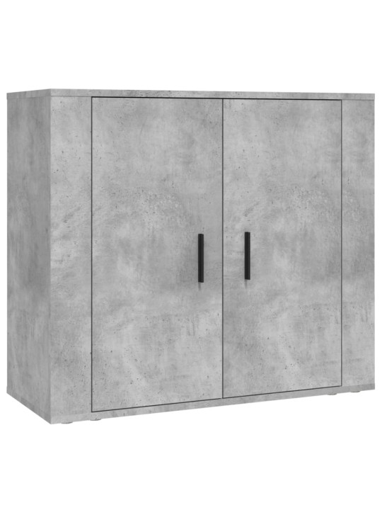 Skříň highboard betonově šedá kompozitní dřevo