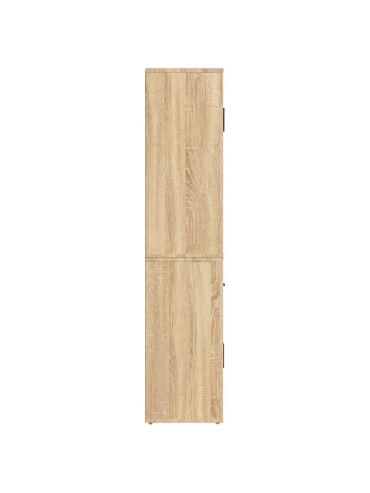 Skříň highboard dub sonoma kompozitní dřevo