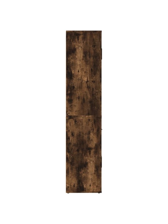 Skříň highboard kouřový dub kompozitní dřevo