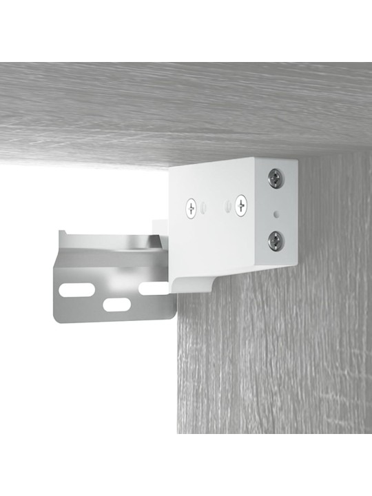 Skříň highboard šedá sonoma kompozitní dřevo