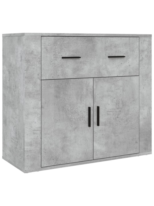 Skříň highboard betonově šedá kompozitní dřevo