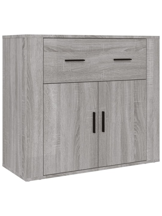 Skříň highboard šedá sonoma kompozitní dřevo