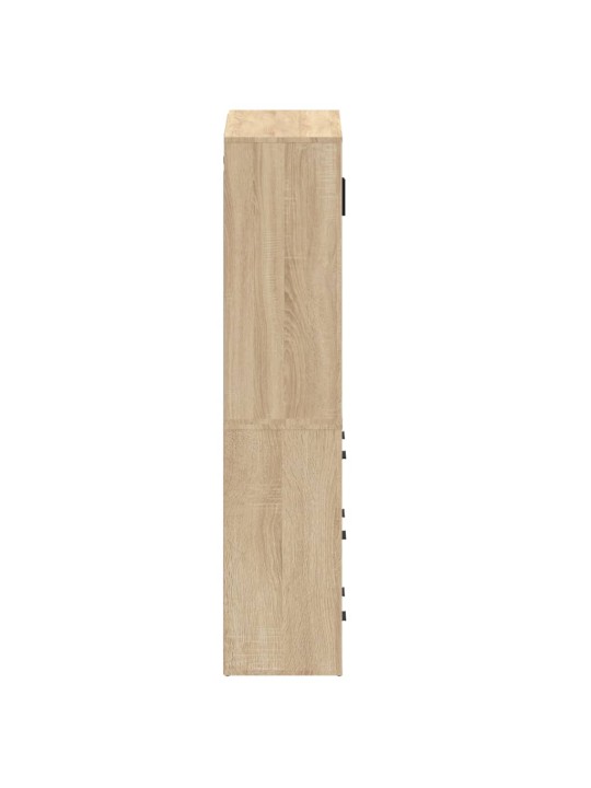 Skříň highboard dub sonoma kompozitní dřevo