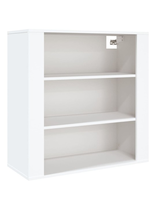 Skříň highboard bílá kompozitní dřevo