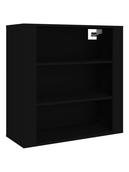 Skříň highboard černá kompozitní dřevo