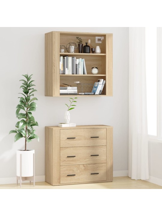 Skříň highboard dub sonoma kompozitní dřevo