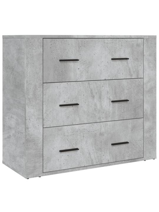 Skříň highboard betonově šedá kompozitní dřevo