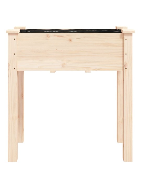 Truhlík s vložkou 71 x 37 x 76 cm masivní jedlové dřevo